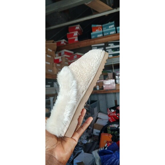 Style & Co. Teddiee Faux Fur Slippers Comfort Shoes Cream Women’s US 5M $49 - Picture 4 of 10